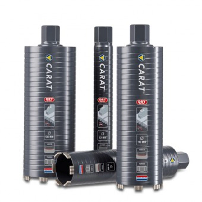 Vendita online Kit corone diamantate a secco per cemento Ø 52-82-112-132 mm.
